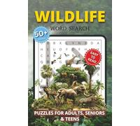 Wildlife Word Search Puzzle Book: Word Searches with Easy to Read Print about Forest Animals, Ocean Life, Birds, and more | 6x9 inches, 110 pages | 50+ Puzzles ... Gift for Nature Lovers and Explorers