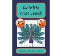 Wildlife Word Search Puzzle Book: Word Searches with Easy to Read Print about Wildlife, Animals, Fauna and More | 6x9 inches, 110 pages | 50+ Puzzles ... Gift for Vacations, Holidays and Free Times