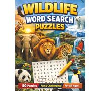 Wildlife Word Search: Word Search Puzzle with Easy to Read Large Print about Wildlife including Animals and Birds in the Desert, Ocean, Forest, and ... Gift for Vacations, Holidays, Free Times