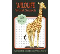 Wildlife Word Search: Word Searches with Easy to Read Print about Animals, Insects, Fish, and More/6x9 inches, 110 pages/50+ Puzzles. . .Gift for Vacations, Holidays, and Free Time