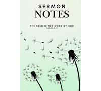 Wildly Written Sermon Notes: A Journal to Capture Truth, Growth & God’s Direction