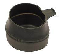 WILDO - Tazza pieghevole pieghevole da 200 ml, colore: verde oliva