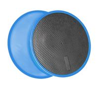 WildOath Dischi scorrevoli per esercizi di base, superficie antiscivolo per pavimenti duri, confezione da 2, per flessioni, affondi, plance, allenamento fitness a casa (blu)