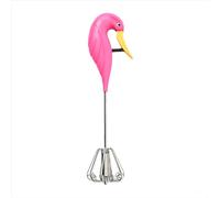 WildOath Frusta semiautomatica per uova, rotazione a 360°, miscelazione rapida, funzionamento facile, colore: rosa