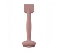WildOath Pennello per maschera facciale a doppia estremità, applicatore per maschera in silicone, pulizia e applicazione, per la cura della pelle quotidiana (rosa)