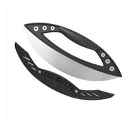 WildOath Tagliapizza - Lama in acciaio inox con manico antiscivolo, tagliapizza affilato e resistente per la cucina, per tagliare pizze