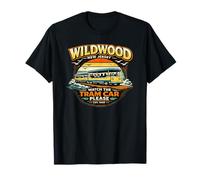 Wildwood New Jersey Guarda Il Tram Car Please EST 1949 Fun Maglietta
