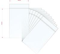 Wiler RB1015 Sacchetti in Polietilene con Chiusura a Pressione 10x15cm - Confezione da 100