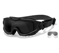 Wiley x Spear Goggles Smoke Grey Clear Lens Matte Black Frame
