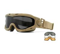 Wiley X Spear Occhiali da Sole, Tan, Taglia Unica Unisex-Adulto