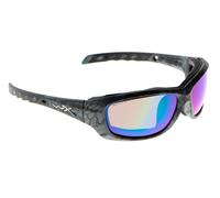 Wiley X WX Gravity Captivate Polarized Green Mirror Kryptek Neptune