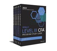 Wiley's Level III CFA Program Study Guide 2022: Complete Set