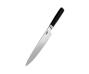 Wilfa EGO VG-10 Coltello da cucina - lama lunga 20 cm, 67 strati di acciaio Damasco, anima in acciaio giapponese VG-10, durezza lama HRC: 60±2