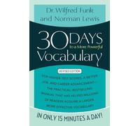 Wilfred Funk Norman Lewis 30 Days to a More Powerful Vocabulary (Tascabile)