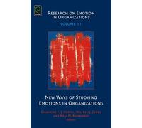 Wilfred J. Zerb New Ways of Studying Emotions in Organization (Copertina rigida)