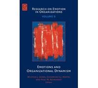 Wilfred J. Zerbe Emotions and Organizational Dynamism (Copertina rigida)