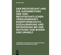 Wilfried Berg Der Rechtsstaat Und Die Aufarbeitung Der Vor-Re (Copertina rigida)