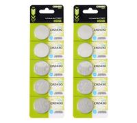 Wilgure 10 Pz/5 Pz CR2430 3 V Celle A Bottone Litio Perfette per Calcolatrici Chiavi per Auto Disegni A Prova Perdite Batterie Alimentazione A Lungo Termine Batteria A Bottone capacità