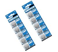 Wilgure 2032 KL2032 3V Batterie A Bottone Litio per Luci A LED Lettori MP3 E Altre Piccole Celle A Bottone Litio Elettroniche