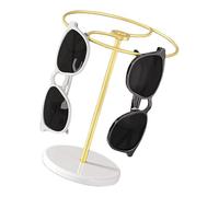 Wilgure Facile Da Montare Supporto Per Occhiali Da Sole In Metallo Senza Attrezzi Porta Occhiali Da Sole Per Installazione Veloce Al Dettaglio Gioielli Display Accessori, Taglia unica, come descritto