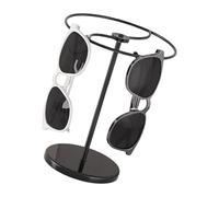 Wilgure Facile Da Montare Supporto Per Occhiali Da Sole In Metallo Senza Attrezzi Porta Occhiali Da Sole Per Installazione Veloce Al Dettaglio Gioielli Display Accessori, Taglia unica, come descritto