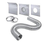 Wilgure Migliora Le Prestazioni della Stufa A Pellet con Questo Set Set Ventilazione per La Pulizia Interna E Sfiato per Guasta