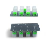 Wilgure Modulo Relè a 4 Canali Per Attivare Basso Livello Modulo Relè Elettrico Per Il Controllo Di Relè Per Computer