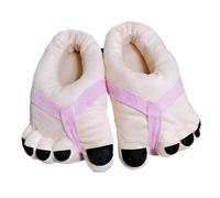 Wilgure Multifunzionale Cartoon Pantofole Con Dita Grande Peluche Alla Moda Per Interno E All'aperto Per Tutte Le Calde Pantofole Di Cotone Morbido, a, Taglia unica