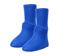 Wilgure Protezioni antiscivolo riutilizzabili in seta lattea per il deserto, per passeggiate in spiaggia, Blu, taglia unica