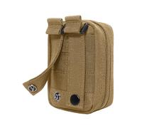 Wilgure Tactically Medicals Pouch Marsupio Nylon Primo Soccorso Utility Borsa Portatile Medicina Marsupio Marsupio Medicina Portatile Marsupio Marsupio Marsupio per le Emergenze, cachi