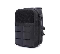 Wilgure Tactically Medicals Pouch Marsupio Nylon Primo Soccorso Utility Borsa Portatile Medicina Marsupio Marsupio Medicina Portatile Marsupio Marsupio Marsupio per le Emergenze, nero