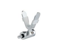 Wilgure Testa del proprietario della canna da pesca esperti, a sinistra e a destra, modificabile, piano flessibile, 8 mm, filettatura globale, accessorio per pesca resistente all'ossidazione