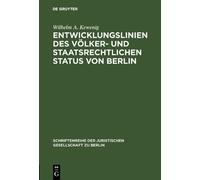 Wilhelm A. Kewe Entwicklungslinien des völker- und staatsrech (Copertina rigida)