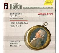 Wilhelm Bruns - Horn Concertos Nos.1 2/Symphony No.31