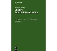 Wilhelm Dilthey 1803-1807 (Copertina rigida)