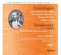 Fitzenhagen/ Tchaikovsky/ Blunier, Stefan - Romantic Cello Concerto Vol. 7