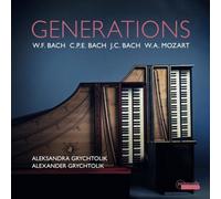 Wilhelm Friedemann B W.F. Bach/C.P.E. Bach/J.C. Bach/W.A. Mozart: Generati (CD)