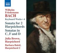 Wilhelm Friedemann Bach Wilhelm Friedemann Bach: Keyboard Works - Volume 4 (CD)