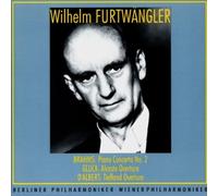 WILHELM FURTWANGLER Brahms:Piano Concerto No.2,Gluck:Alceste Overture (CD)