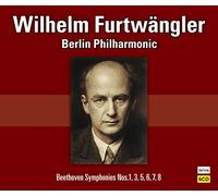 定期演奏会のベートーヴェン / ヴィルヘルム・フルトヴェングラー (Wilhelm Furtwangler conducts Beethoven Symphonies Nos.1,3,5,6,7,8) [CD] [国内プレス] [MONO] [日本語帯・解説付]