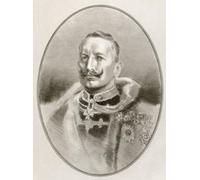 Wilhelm II 1859-1941 Ultimo imperatore tedesco (Kaiser) e re di Prussia. Illustrazione di Gordon Ross, artista e illustratore americano (1873-1946) da biografie dal vivo di famosi governanti