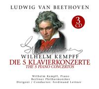 Wilhelm Kempff Beethoven:5 Klavierkonzerte-5 Klavierkonzerte (CD)