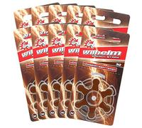 WILHELM PR41 ZL3-60 batterie per apparecchi acustici, 1,4/1,45 V, colore: Marrone