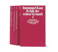 Wilhelm Weischedel Immanuel Kant Die drei Kritiken, 4 Bde. (Tascabile)