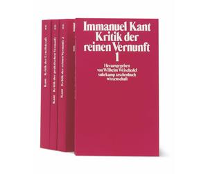 Wilhelm Weischedel Immanuel Kant Die drei Kritiken, 4 Bde. (Tascabile)