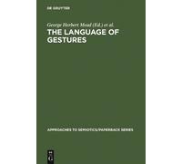 Wilhelm Wundt The Language of Gestures (Copertina rigida)