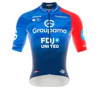 Wilier Maglia A Maniche Corte Epic Tall Groupama Fdj Blue / White / Red