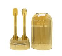 Wilitto 1 set 0-18M spazzolini da denti per bambini, multi-strato fine spazzola gengive pulitore con tazza di polvere, spazzolino da denti per bambini in silicone, massaggiante riutilizzabile