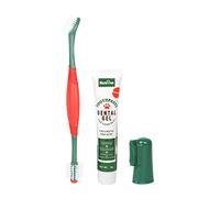 Wilitto 1 Set Spazzolino da denti per animali domestici Ridurre Tartaro Pulizia Orale Portatile Dentifricio Dentifricio Cane Prodotti per la pulizia dei denti Forniture