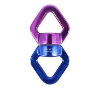 Wilitto 30kkn cramber moschettone a 8 Sagomato a Forma di cordone Rotondo Girevole Blu Viola